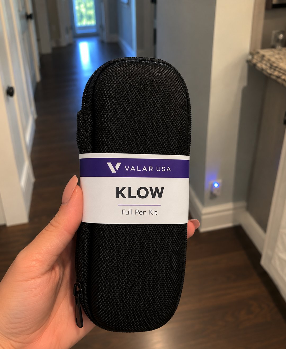 A Valar USA kit held at home